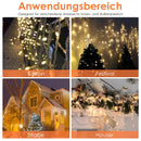 Wolketon LED Lichterkette Beleuchtung Weihnachten Deko IP44