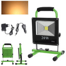 Wolketon Onlineshop Günstig Kaufen LED Fluter Akku Strahler Arbeitsscheinwerfer Werkstattlampen Handlampe 20W Warmweiß(Grün)