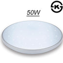 Runde LED Deckenleuchte Sternenhimmel