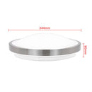 Online Shop Vingo 16W Vernickelt Runde LED Deckenleuchte (Weiß/Warmweiß/Farbwechsel)