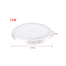 Wolketon Onlineshop Günstig Kaufen 10x Runde LED Panel Farbwechsel 3 in 1 Einbauleuchte Deckenstrahler