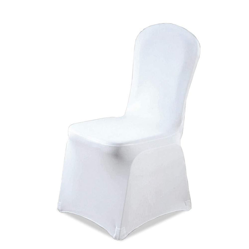 Wolketon Onlineshop Günstig Kaufen 6X-200X Weiß Stuhlhussen Stretchhusse Stuhlbezug Universell Stuhl Abdeckung
