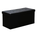 Wolketon Onlineshop Günstig Kaufen Schwarz Faltbar Sitzhocker  Aufbewahrungsbox 76*38*38cm