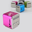 Wolketon Onlineshop Günstig Kaufen Mini Soundstation Stereo Lautsprecher Micro SD Kartenslot Rot