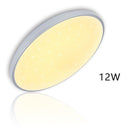 Runde 12W LED Deckenleuchte Sternenhimmel (Kaltweiß/Warmweiß/Farbwechsel)