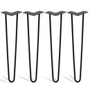 Wolketon Onlineshop Günstig Kaufen 4er Hairpin Legs Schreibtisch Tischbeine 40cm 2 stange