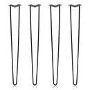 Wolketon Onlineshop Günstig Kaufen 4er Hairpin Legs Schreibtisch Tischbeine 72cm 2 stange