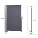 hengda-seitenmarkise-180x300cm-grau-sonnenschutz-sichtschutz