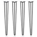 Wolketon Onlineshop Günstig Kaufen 4er Hairpin Legs Schreibtisch Tischbeine 61cm 3 stange