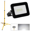 Wolketon Onlineshop Günstig Kaufen LED Fluter Strahler 10W Kaltweiß Wasserdicht mit Stativ