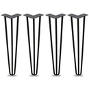 Wolketon Onlineshop Günstig Kaufen 4er Hairpin Legs Schreibtisch Tischbeine 30cm 3 stange