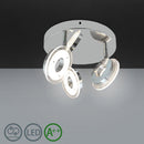 Wolketon Onlineshop Günstig Kaufen 3x 6W Warmweiß LED Deckenstrahler schwenkbar Moderne Runde