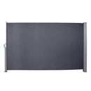 hengda-seitenmarkise-160x300cm-grau-sonnenschutz-sichtschutz