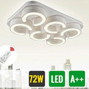 Wolketon Onlineshop Günstig Kaufen 72W LED Deckenleuchte Dimmbar