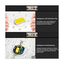 Eckige 24W LED Deckenleuchte Starlight Effekt (Kaltweiß/Warmweiß/Farbwechsel/Dimmbar)