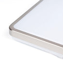 Online Shop Vingo 12W Alu-matt Eckige LED Deckenleuchte (Kaltweiß/Warmweiß)