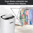 Online-Shop von vingo® Luftentfeuchter bis zu 26L/Tag tragbarer Raumentfeuchter mit 5.5L Großer Wassertank Entfeuchtungsbereich bis zu 100m²