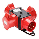 Wolketon Onlineshop Günstig Kaufen Baustromverteiler CEE 32A Stromverteiler mit Sicherheitsklappdeckeln