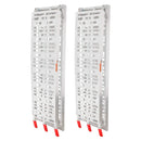 Wolketon Onlineshop Günstig Kaufen Alu Auffahrrampe 2er Set Faltbare Laderampe Max. 680kg Robust Verladerampe rutschfeste Oberfläche