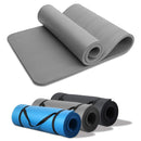 Wolketon Onlineshop Günstig Kaufen Grau Pilates Yogamatte Gymnastikmatte Rutschfeste Fitnessmatte 190 x 60 cm