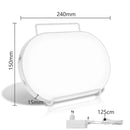 Wolketon Onlineshop Günstig Kaufen 10x Runde LED Panel Farbwechsel 3 in 1 Einbauleuchte Deckenstrahler