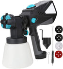 Wolketon Onlineshop Günstig Kaufen 600W Elektrische Farbspritzpistole 1000ML/MIN mit 3 Spritzmuster und 4 Düsengrößen