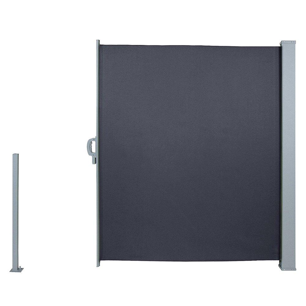 wolketon markise Wolketon Onlineshop Günstig Kaufen Seitenmarkise 160x300cm Grau  Sonnenschutz Sichtschutz