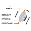 Wolketon Onlineshop Günstig Kaufen 10x Runde LED Panel Farbwechsel 3 in 1 Einbauleuchte Deckenstrahler