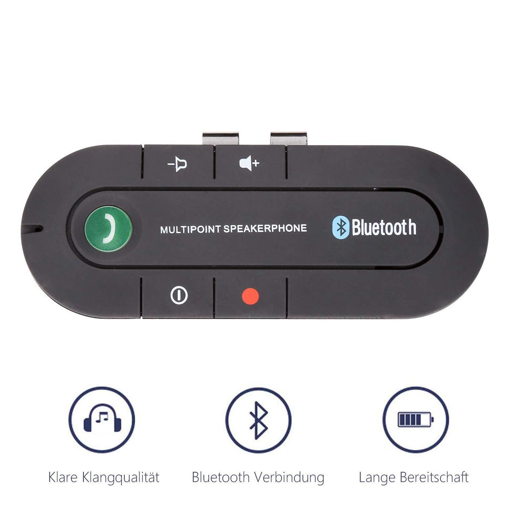 Wolketon Onlineshop Günstig Kaufen Bluetooth V4.2 Freisprecheinrichtung Kfz  Freisprechanlage