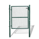 Wolketon Onlineshop Günstig Kaufen Gartentür Gartentor Zauntür Maschendraht Zaun 160 x 100cm Grün Zauntor Einzeltor aus Stahl