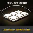 Wolketon Onlineshop Günstig Kaufen 10x Runde LED Panel Farbwechsel 3 in 1 Einbauleuchte Deckenstrahler