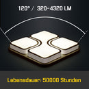 Wolketon Onlineshop Günstig Kaufen 10x Runde LED Panel Farbwechsel 3 in 1 Einbauleuchte Deckenstrahler