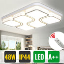 Wolketon Onlineshop Günstig Kaufen HG Deckenleuchte LED 48W Dimmbar Fernbedienung