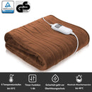 Wolketon Onlineshop Günstig Kaufen Braun Kuschelheizdecke Heizdecke 9 Leistungsstufen Timer Funktion