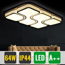 Wolketon Onlineshop Günstig Kaufen 64W LED Deckenlampe Warmweiß