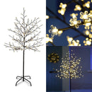 Wolketon Onlineshop Günstig Kaufen LED Kirschblütenbaum 150cm | Warmweiß | 120 LED Weihnachtsdekoration Lichterbaum IP44 für Innen und Außen
