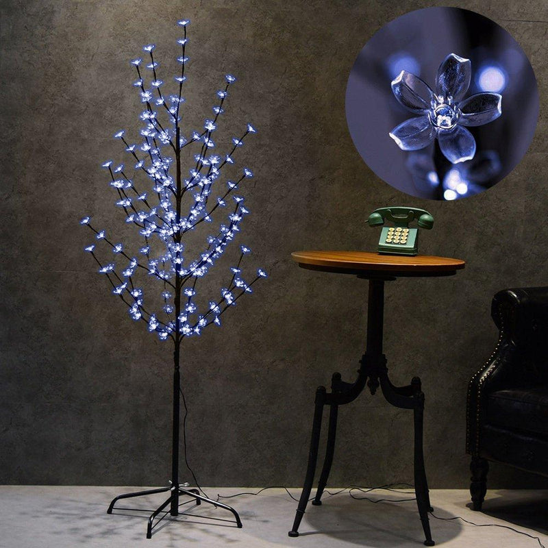 Wolketon Onlineshop Günstig Kaufen LED Kirschblütenbaum 150cm | Bunt | 120 LED Weihnachtsdekoration Lichterbaum IP44 für Innen und Außen