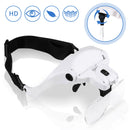 Wolketon Onlineshop Günstig Kaufen Weiße LED-Helmlupe