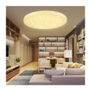 Wolketon Onlineshop Günstig Kaufen 50W Runde LED-Deckenleuchte mit Starlight-Effekt(Warmweiß)