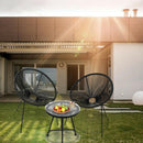 Wolketon Acapulco Stuhl mit Tisch Gartenmöbel