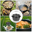 Wolketon Dutch Oven Feuertopf Gusseisen Gusstopf Feuerkessel