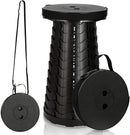 Wolketon Tragbarer Klapphocker Campinghocker Faltbar Höhenverstellbar