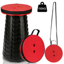 Wolketon Tragbarer Klapphocker Campinghocker Faltbar Höhenverstellbar