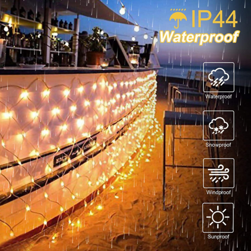 lichternetz aufbewahren Wolketon Onlineshop Günstig Kaufen LED Lichternetz Leuchte  Fassadenbeleuchtung Lichtervorhang Innen Wasserdicht Transparent 8 Modi  sternenklar Dekolichterkette IP44