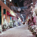 Wolketon Meteorschauer Lichter Meteoritenschauer Lichterketten kaltweiß