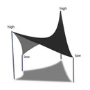 Wolketon Sonnensegel wasserdicht Tarp für Camping UV-Schutz