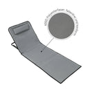 Wolketon Strandliege Verstellbar Mit Kissen Tragetasche Strandmatte Rückenlehne Faltbar