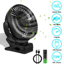 Wolketon Tischventilator Windmaschine 3 Geschwindigkeiten