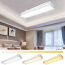 Wolketon Onlineshop Günstig Kaufen 30W Farbwechsel LED Deckenleuchte Quadratisch Starlight-Effekt Kristall