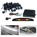 Einparkhilfe 8 Sensoren Auto Rückfahrwarner Rückfahrsystem Parksensoren Schwarz KFZ PKW PDC